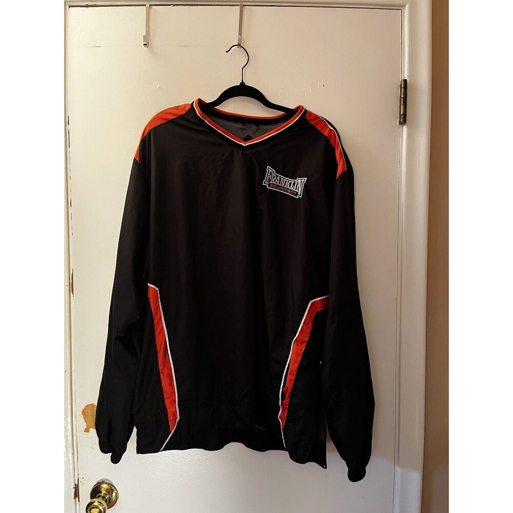 Vintage Holloway Franklin Equipment V-Neck Windshirt Pullover - XL